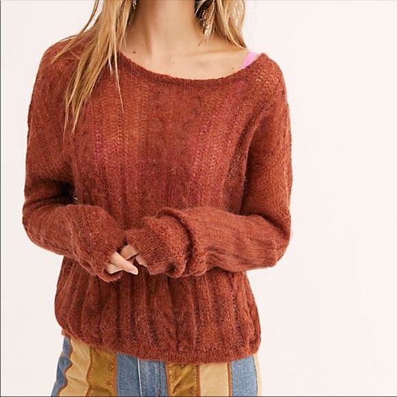 Free People Sweaters - Free People Rich Earth Angel Soft Pullover Sweater